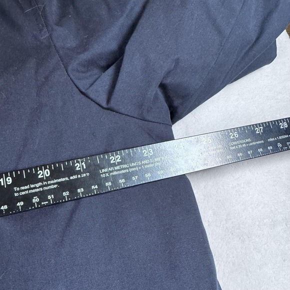 Vintage USAF Military Coat Mens 42 Blue Overcoat Removable Liner Insulated Warm - Picture 5 of 9